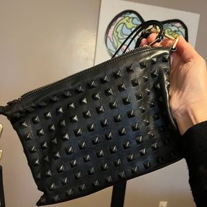 AllSaints Leather Crossbody Bag